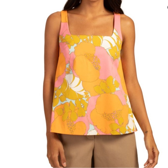 Trina Turk Tops - Trina Turk Aspire Floral Tank Top